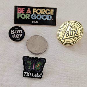 Lot of California Cannabis Brand Enamel Pins